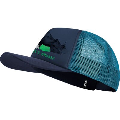 Jack Wolfskin Kids' Animal Mesh Cap Print Midnight Sky One Size Jack Wolfskin Kids' Animal Mesh Cap Print Midnight Sky One Size