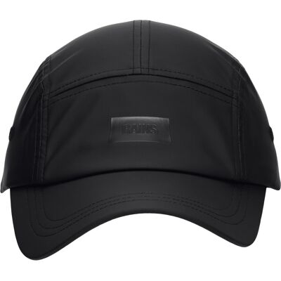 Rains 5 Panel Cap Black Onesize Rains 5 Panel Cap Black Onesize