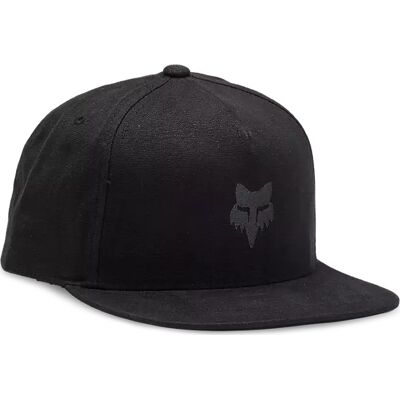 Fox Head Snapback Hat Black/charcoal One Size Fox Head Snapback Hat Black/charcoal One Size