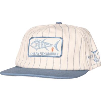Salty Crew Fish Market Snapback Off White/Slate OneSize Salty Crew Fish Market Snapback Off White/Slate OneSize