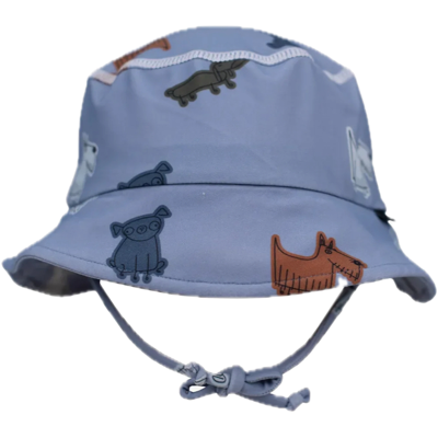 Lindberg Kids' Sunshine Sun Hat Blue/light Blue 46-50 Lindberg Kids' Sunshine Sun Hat Blue/light Blue 46-50