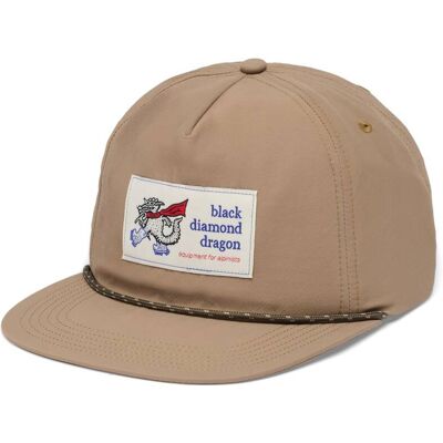 Black Diamond Synthetic Rope Hat Mushroom/White Dragon Patch Mushroom-White Dragon Patch One Size Black Diamond Synthetic Rope Hat Mushroom/White Dragon Patch Mushroom-White Dragon Patch One Size