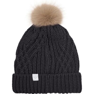 Color Kids Kids' Hat With Wool & Detachable Fur Phantom 52 Color Kids Kids' Hat With Wool & Detachable Fur Phantom 52