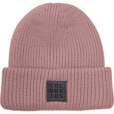 Color Kids Kids' Beanie With Wool Woodrose 52 Color Kids Kids' Beanie With Wool Woodrose 52