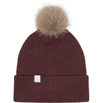 Color Kids Kid´s Hat W. Wool & Detachable Fur Catawba Grape 52 Color Kids Kid´s Hat W. Wool & Detachable Fur Catawba Grape 52