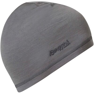 Bergans Juniors' Wool Beanie Solid Grey 52 Bergans Juniors' Wool Beanie Solid Grey 52