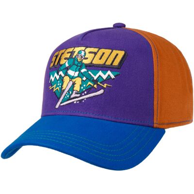 Stetson Ski Trucker Colour Block Cap Blue/Orange/Purple OSFA Stetson Ski Trucker Colour Block Cap Blue/Orange/Purple OSFA