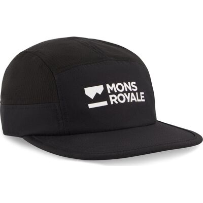 Mons Royale Velocity Trail Cap Black OneSize Mons Royale Velocity Trail Cap Black OneSize