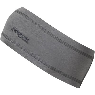 Bergans Juniors' Wool Headband Solid Grey 50 Bergans Juniors' Wool Headband Solid Grey 50