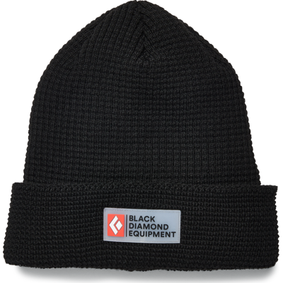 Black Diamond Double Waffle Beanie Black OneSize Black Diamond Double Waffle Beanie Black OneSize