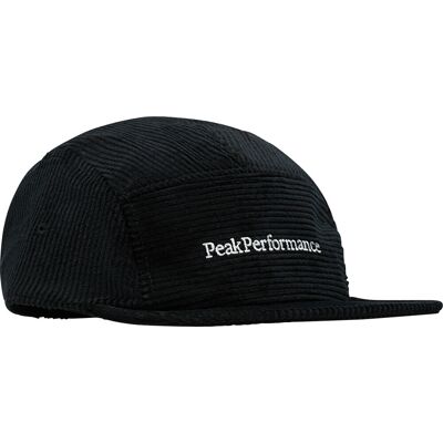 Peak Performance Cord Cap Black OneSize Peak Performance Cord Cap Black OneSize