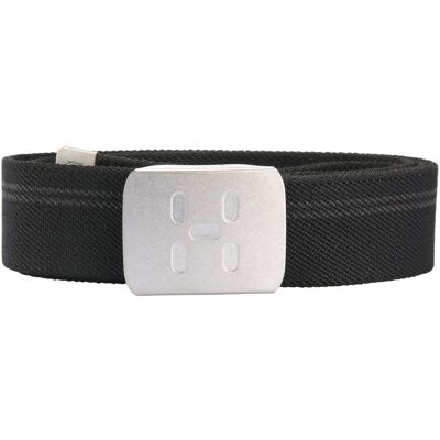 Haglöfs Stretch Webbing Belt True Black OneSize Haglöfs Stretch Webbing Belt True Black OneSize