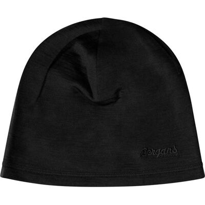 Bergans Wool Beanie Black 58 cm Bergans Wool Beanie Black 58 cm