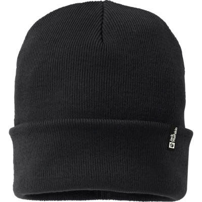 Jack Wolfskin Rib Beanie Black OneSize Jack Wolfskin Rib Beanie Black OneSize