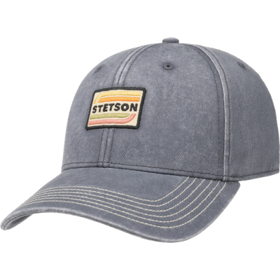 Stetson Lenloy Cotton Cap Grey Grå OneSize Stetson Lenloy Cotton Cap Grey Grå OneSize