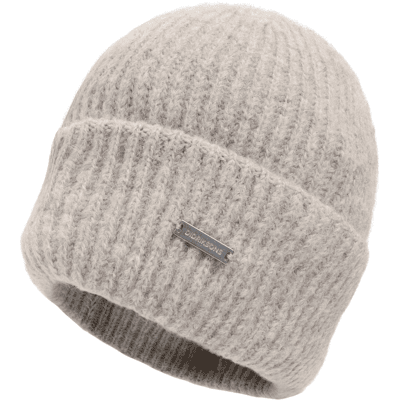 Didriksons Women's Malin Beanie Beige Melange One Size Didriksons Women's Malin Beanie Beige Melange One Size