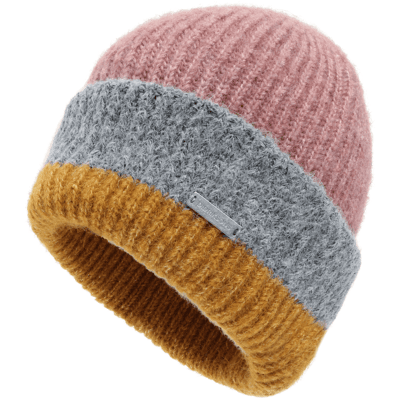 Didriksons Women's Malin Striped Beanie Ash Rose Multicolour One Size Didriksons Women's Malin Striped Beanie Ash Rose Multicolour One Size