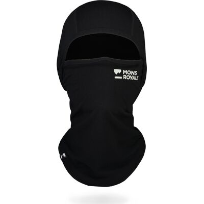 Mons Royale Santa Rosa Merino Flex 200 Balaclava Black S/M Mons Royale Santa Rosa Merino Flex 200 Balaclava Black S/M
