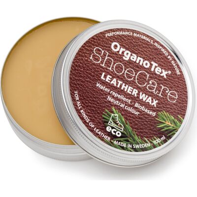 OrganoTex ShoeCare Leather Wax No colour 100 ML OrganoTex ShoeCare Leather Wax No colour 100 ML