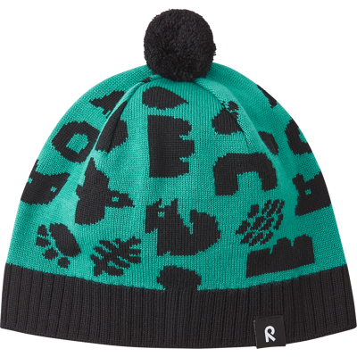 Reima Kids' Beanie Kuviot Dark Aqua Dark Aqua 7851 48/50 cm Reima Kids' Beanie Kuviot Dark Aqua Dark Aqua 7851 48/50 cm