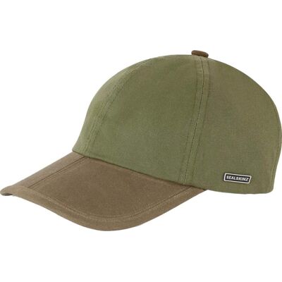 Sealskinz Marham Waterproof Waxed Canvas Foldable Cap Olive/Brown OneSize Sealskinz Marham Waterproof Waxed Canvas Foldable Cap Olive/Brown OneSize