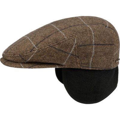 Stetson Men's Kent Wool EF Brown Herringbone 55 Stetson Men's Kent Wool EF Brown Herringbone 55