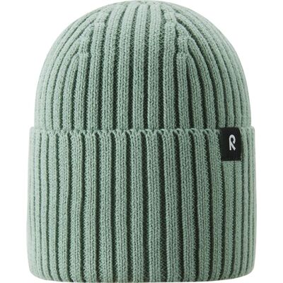 Reima Kids' Organic Cotton Beanie Hattara Stone Green 56/58 Reima Kids' Organic Cotton Beanie Hattara Stone Green 56/58