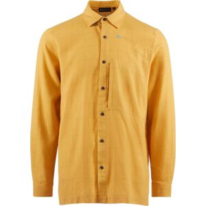 Klättermusen Men's Helheim Long Sleeve Shirt XL, Amber Gold