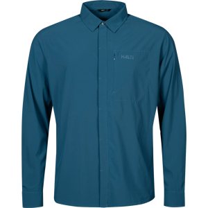 Halti Men's Samoy Long Sleeve Shirt Indian Blue XXL Halti Men's Samoy Long Sleeve Shirt Indian Blue XXL