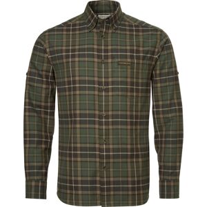 Chevalier Men's Teal Light Flannel Shirt Hemlock Green Checked S Chevalier Men's Teal Light Flannel Shirt Hemlock Green Checked S