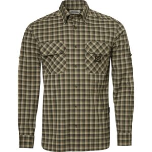 Chevalier Men's Creek Shooting Fit Coolmax Shirt Mink Brown Checked S Chevalier Men's Creek Shooting Fit Coolmax Shirt Mink Brown Checked S