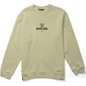 Salty Crew Men's River Rats Crew Fleece Transparent Yellow M Salty Crew Men's River Rats Crew Fleece Transparent Yellow M