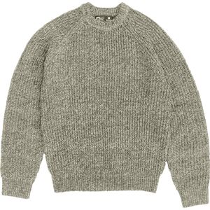 Salty Crew Men's Harbor Fishermans Knit Natural Heather S Salty Crew Men's Harbor Fishermans Knit Natural Heather S