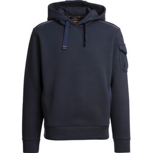 Parajumpers Men's Ike Hooded Fleece Blue Navy S Parajumpers Men's Ike Hooded Fleece Blue Navy S