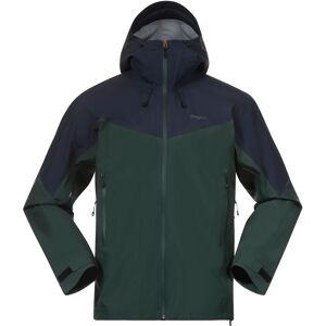 Bergans Men's Rabot Light 3L Shell Jacket Duke Green/Navy Blue S Bergans Men's Rabot Light 3L Shell Jacket Duke Green/Navy Blue S