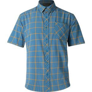 Pinewood Men's Outdoor Short Sleeved Shirt Blue XL Pinewood Men's Outdoor Short Sleeved Shirt Blue XL