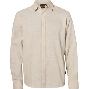 Pinewood Men's Värnamo InsectSafe Hemp Mix L/S Shirt Linen Beige XL Pinewood Men's Värnamo InsectSafe Hemp Mix L/S Shirt Linen Beige XL