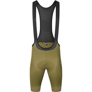 Men's GripGrab PACR Bib Shorts Olive Green M Men's GripGrab PACR Bib Shorts Olive Green M