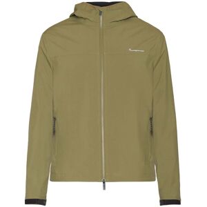 Knowledge Cotton Apparel Men's Nordenvind Light Shell Jacket Burned Olive L Knowledge Cotton Apparel Men's Nordenvind Light Shell Jacket Burned Olive L