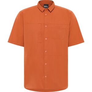 Jack Wolfskin Men's Sierra Canyon Sortsleeve Shirt Burnt Orange M Jack Wolfskin Men's Sierra Canyon Sortsleeve Shirt Burnt Orange M