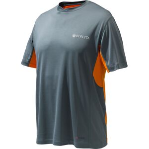 Beretta Unisex Flash Tech T-Shirt Grey Castle S Beretta Unisex Flash Tech T-Shirt Grey Castle S
