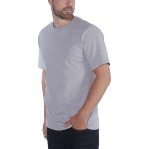 Carhartt Men's Relaxed Fit Heavyweight Short Sleeve T-Shirt Heather Grey S Carhartt Men's Relaxed Fit Heavyweight Short Sleeve T-Shirt Heather Grey S