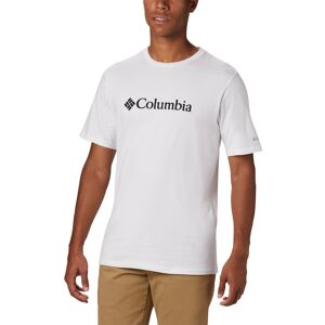 Columbia Men's CSC Basic Logo Short Sleeve White S Columbia Men's CSC Basic Logo Short Sleeve White S