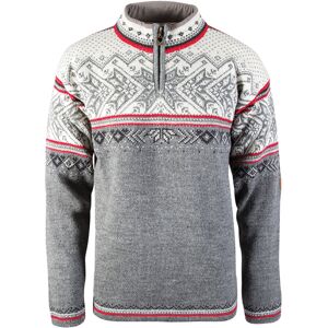 Dale of Norway Men's Vail Sweater Smoke/Raspberry/Off White S Dale of Norway Men's Vail Sweater Smoke/Raspberry/Off White S