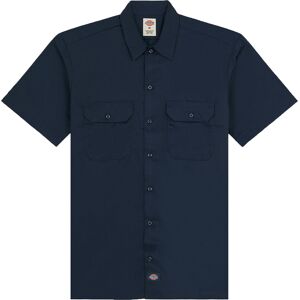 Dickies Men's Work Shirt Shortsleeve Rec Dark Navy S Dickies Men's Work Shirt Shortsleeve Rec Dark Navy S