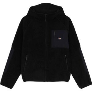 Dickies Men's Central High Pile Hooded Black S Dickies Men's Central High Pile Hooded Black S