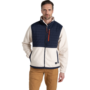 Craghoppers Men's Montadale Hybrid Jacket Ecru / Blue Navy S Craghoppers Men's Montadale Hybrid Jacket Ecru / Blue Navy S