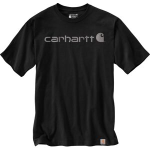 Carhartt Men's Core Logo T-Shirt Short Sleeve Black/gray XL Carhartt Men's Core Logo T-Shirt Short Sleeve Black/gray XL