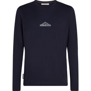 Icebreaker Men's Merino 150 Tech Lite Long Sleeve Tee Road To Cook Midnight Navy S Icebreaker Men's Merino 150 Tech Lite Long Sleeve Tee Road To Cook Midnight Navy S