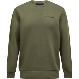 Peak Performance Men's Original Small Logo Crew Pine Needle S Peak Performance Men's Original Small Logo Crew Pine Needle S